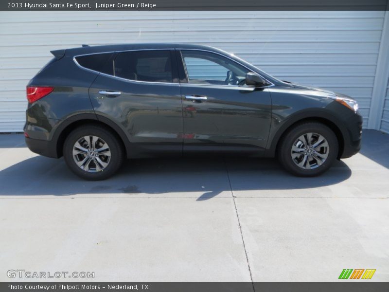 Juniper Green / Beige 2013 Hyundai Santa Fe Sport