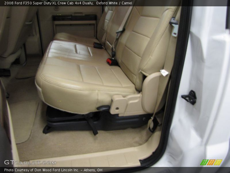 Oxford White / Camel 2008 Ford F350 Super Duty XL Crew Cab 4x4 Dually