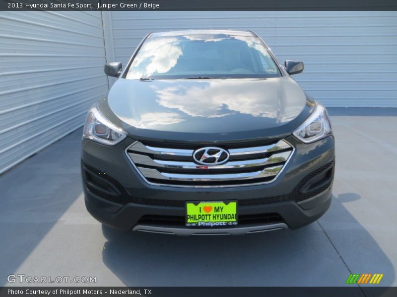 Juniper Green / Beige 2013 Hyundai Santa Fe Sport