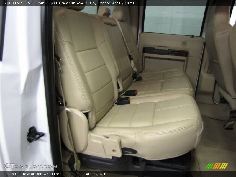 Oxford White / Camel 2008 Ford F350 Super Duty XL Crew Cab 4x4 Dually