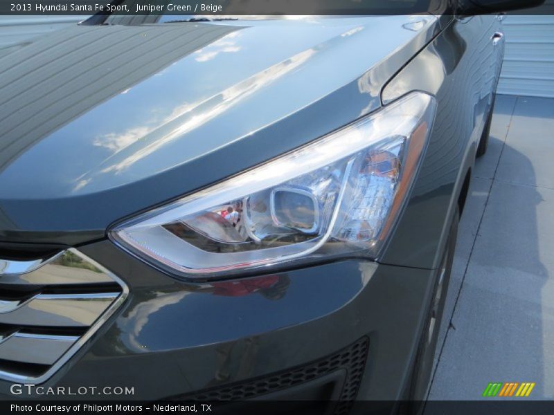Juniper Green / Beige 2013 Hyundai Santa Fe Sport