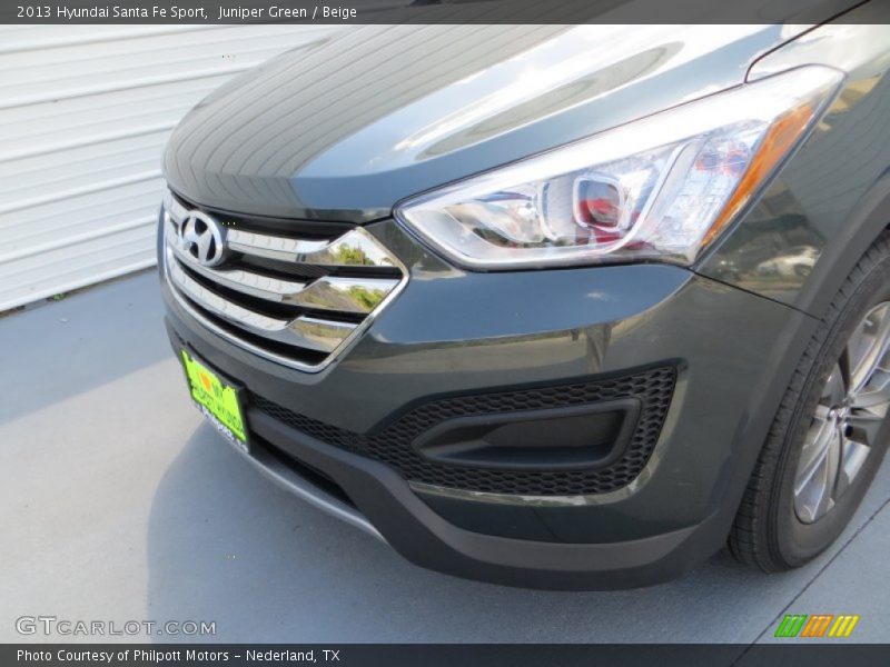 Juniper Green / Beige 2013 Hyundai Santa Fe Sport