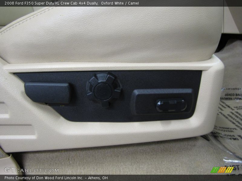 Oxford White / Camel 2008 Ford F350 Super Duty XL Crew Cab 4x4 Dually