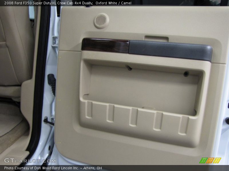Oxford White / Camel 2008 Ford F350 Super Duty XL Crew Cab 4x4 Dually