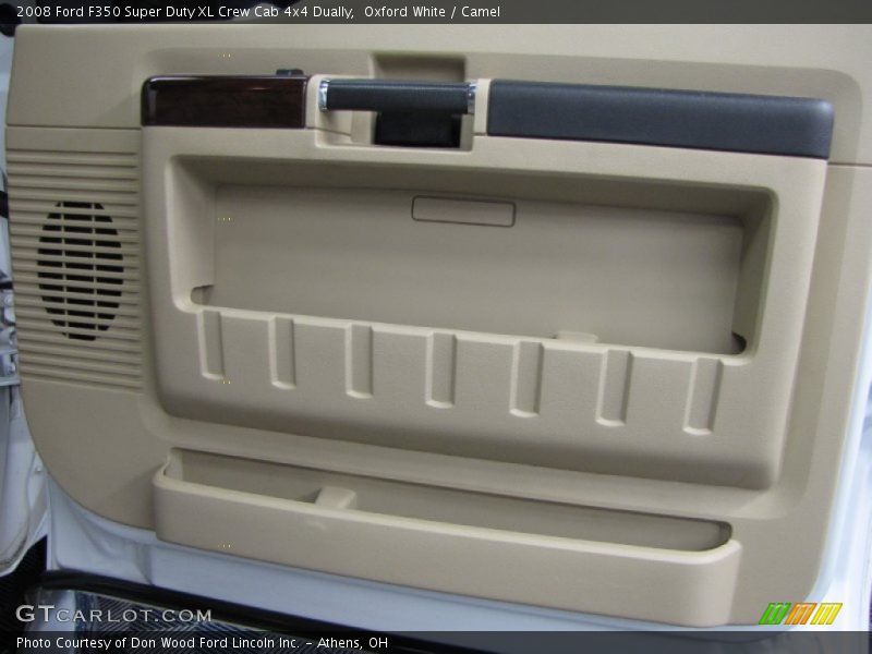 Oxford White / Camel 2008 Ford F350 Super Duty XL Crew Cab 4x4 Dually