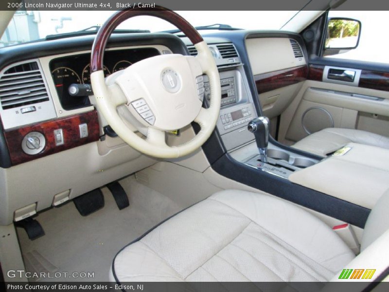 Black / Camel 2006 Lincoln Navigator Ultimate 4x4