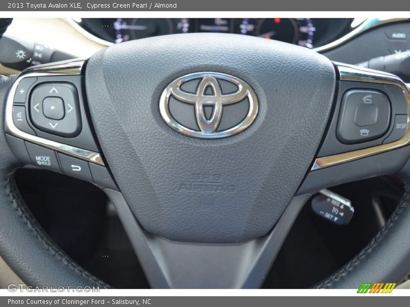 Cypress Green Pearl / Almond 2013 Toyota Avalon XLE