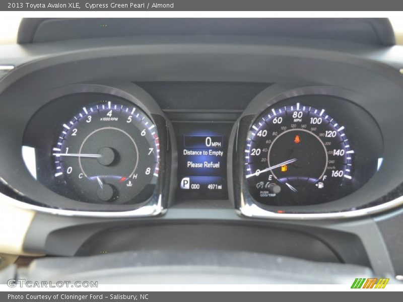 Cypress Green Pearl / Almond 2013 Toyota Avalon XLE