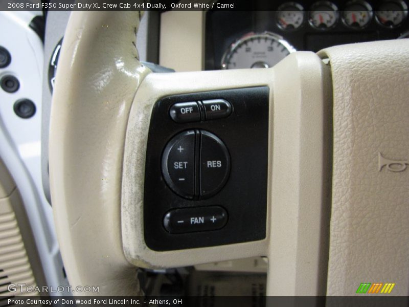 Oxford White / Camel 2008 Ford F350 Super Duty XL Crew Cab 4x4 Dually