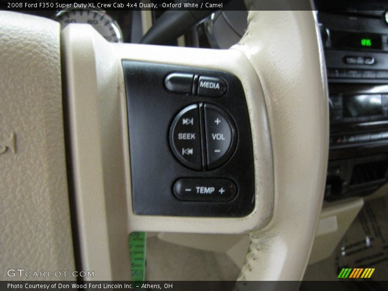 Oxford White / Camel 2008 Ford F350 Super Duty XL Crew Cab 4x4 Dually