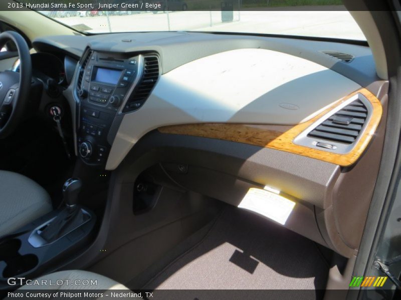 Juniper Green / Beige 2013 Hyundai Santa Fe Sport