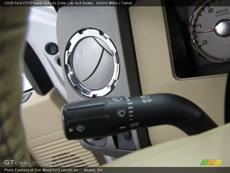 Oxford White / Camel 2008 Ford F350 Super Duty XL Crew Cab 4x4 Dually