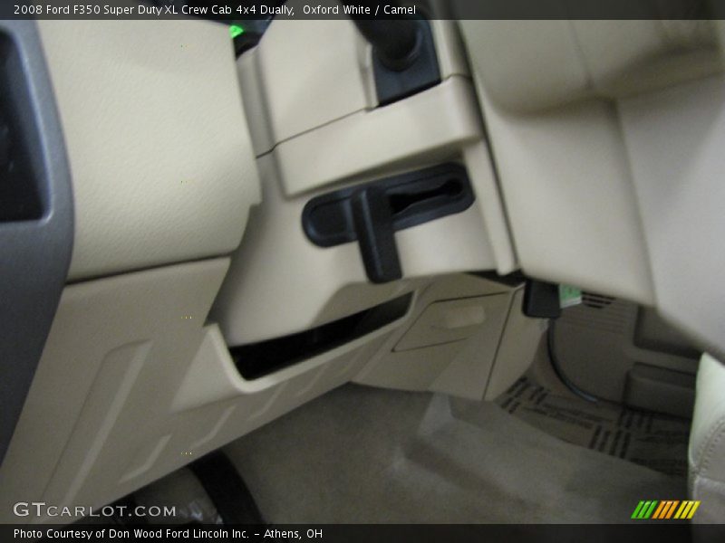 Oxford White / Camel 2008 Ford F350 Super Duty XL Crew Cab 4x4 Dually