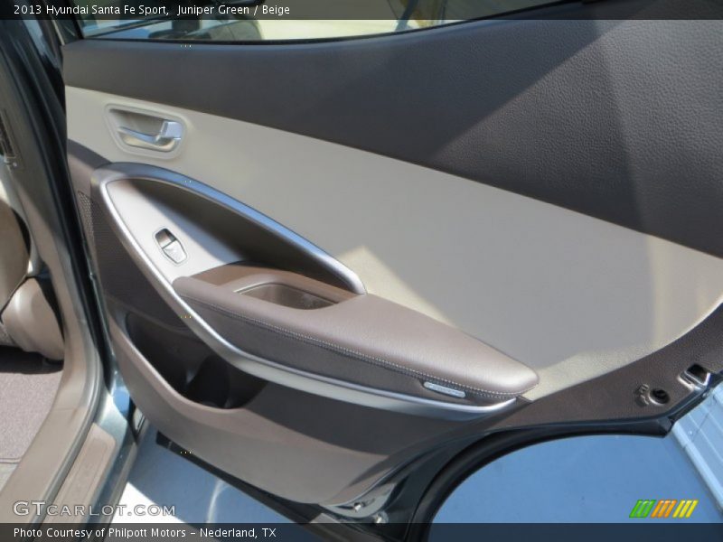 Juniper Green / Beige 2013 Hyundai Santa Fe Sport