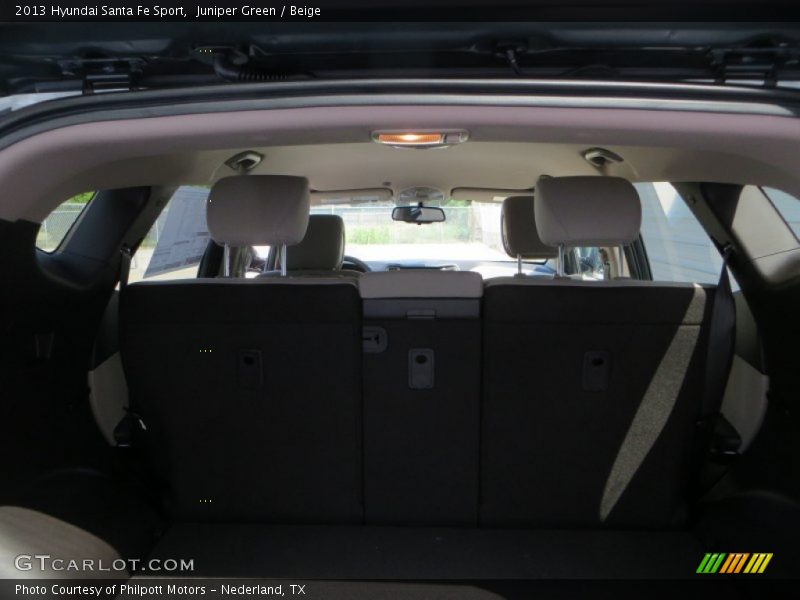 Juniper Green / Beige 2013 Hyundai Santa Fe Sport