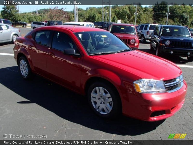 Redline 2-Coat Pearl / Black 2014 Dodge Avenger SE