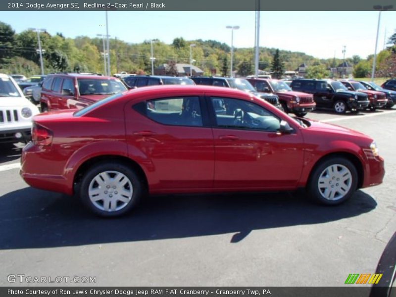 Redline 2-Coat Pearl / Black 2014 Dodge Avenger SE