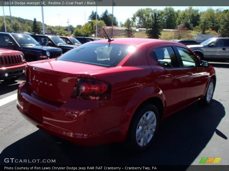 Redline 2-Coat Pearl / Black 2014 Dodge Avenger SE
