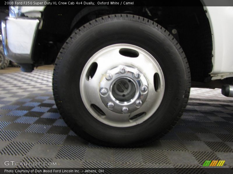 Oxford White / Camel 2008 Ford F350 Super Duty XL Crew Cab 4x4 Dually