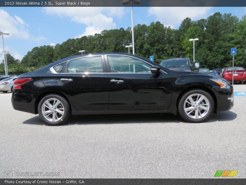 Super Black / Beige 2013 Nissan Altima 2.5 SL