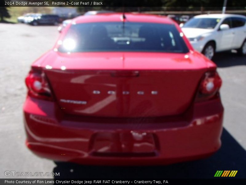 Redline 2-Coat Pearl / Black 2014 Dodge Avenger SE