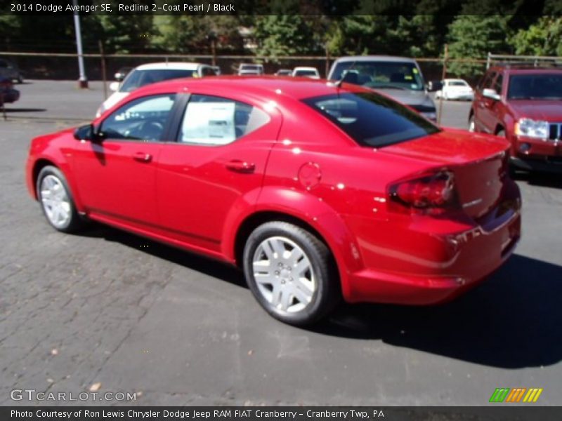 Redline 2-Coat Pearl / Black 2014 Dodge Avenger SE