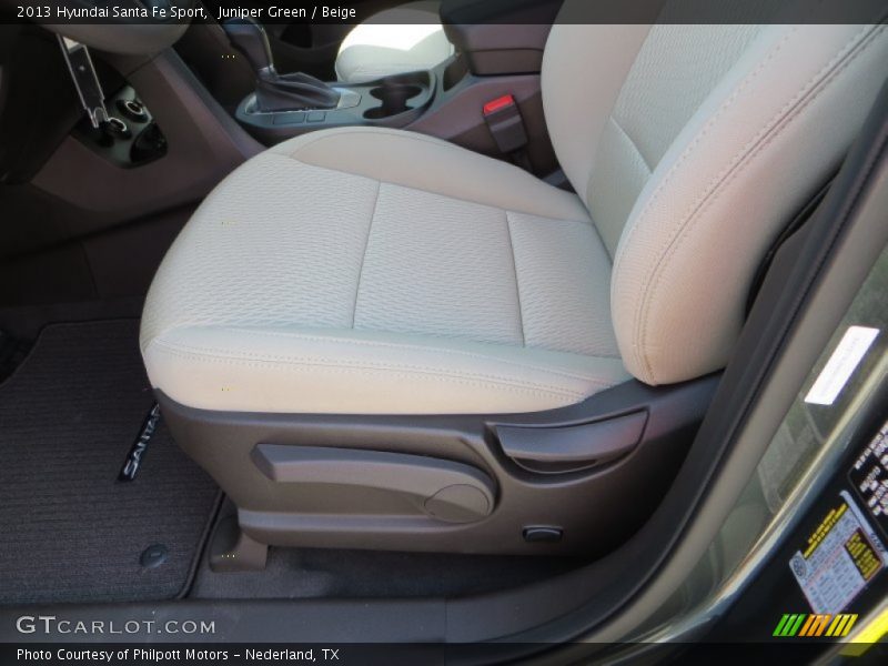 Juniper Green / Beige 2013 Hyundai Santa Fe Sport