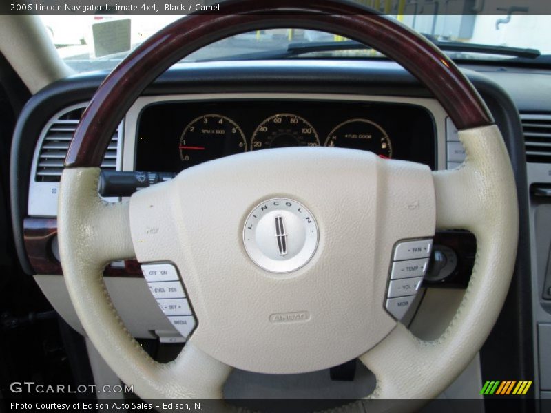 Black / Camel 2006 Lincoln Navigator Ultimate 4x4