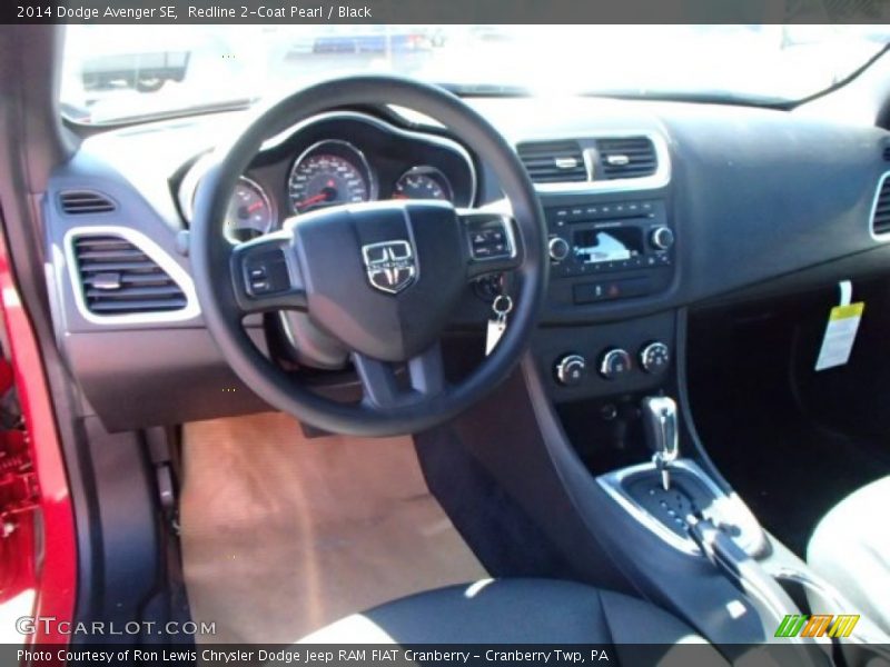 Redline 2-Coat Pearl / Black 2014 Dodge Avenger SE