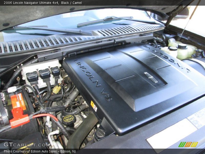 Black / Camel 2006 Lincoln Navigator Ultimate 4x4