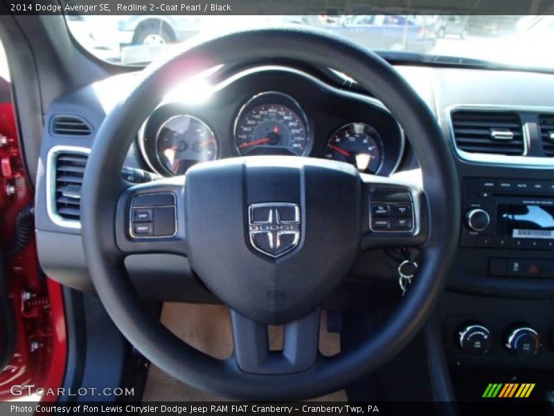 Redline 2-Coat Pearl / Black 2014 Dodge Avenger SE