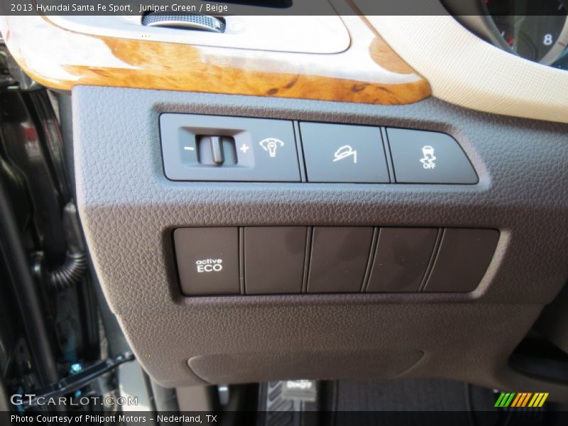 Juniper Green / Beige 2013 Hyundai Santa Fe Sport