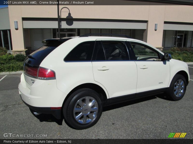 Creme Brulee Metallic / Medium Camel 2007 Lincoln MKX AWD