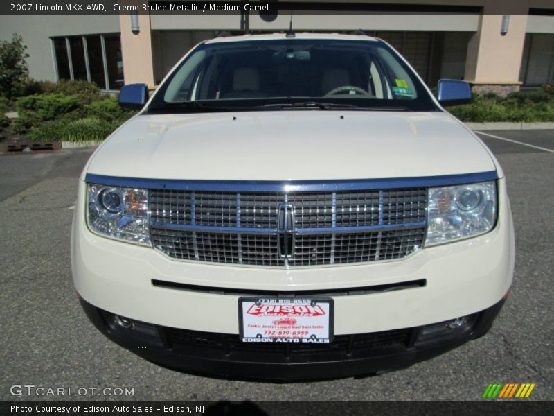 Creme Brulee Metallic / Medium Camel 2007 Lincoln MKX AWD