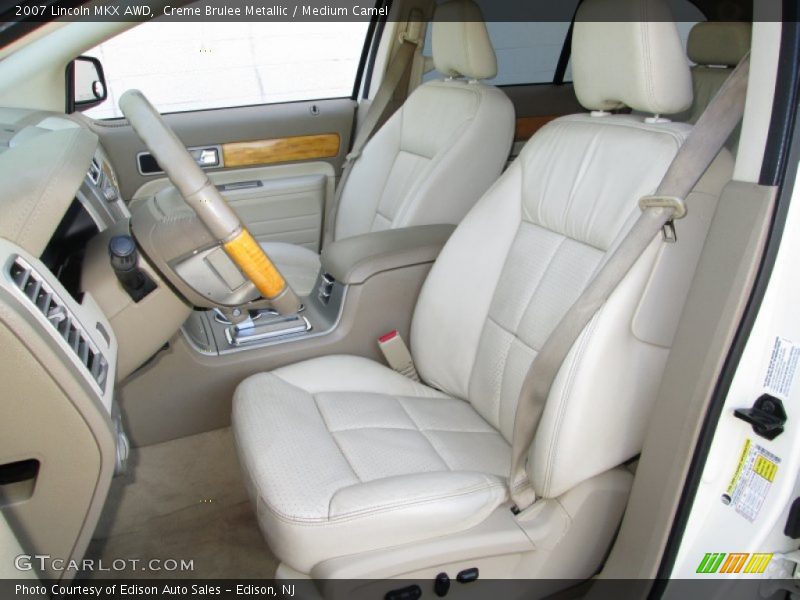 Creme Brulee Metallic / Medium Camel 2007 Lincoln MKX AWD