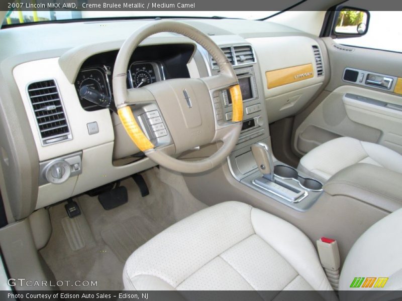 Creme Brulee Metallic / Medium Camel 2007 Lincoln MKX AWD