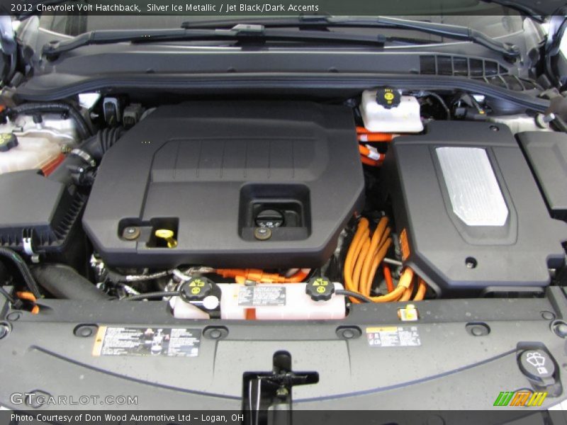 Silver Ice Metallic / Jet Black/Dark Accents 2012 Chevrolet Volt Hatchback