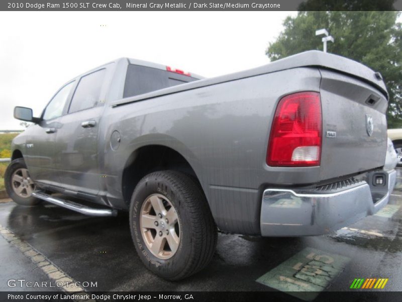 Mineral Gray Metallic / Dark Slate/Medium Graystone 2010 Dodge Ram 1500 SLT Crew Cab