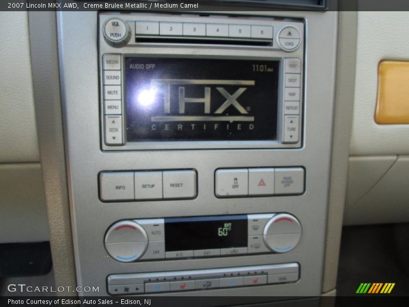 Creme Brulee Metallic / Medium Camel 2007 Lincoln MKX AWD