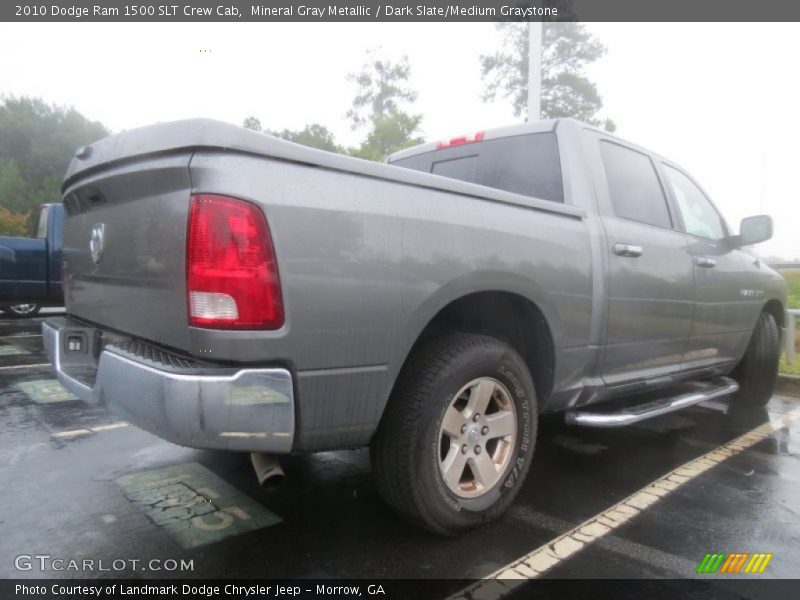Mineral Gray Metallic / Dark Slate/Medium Graystone 2010 Dodge Ram 1500 SLT Crew Cab