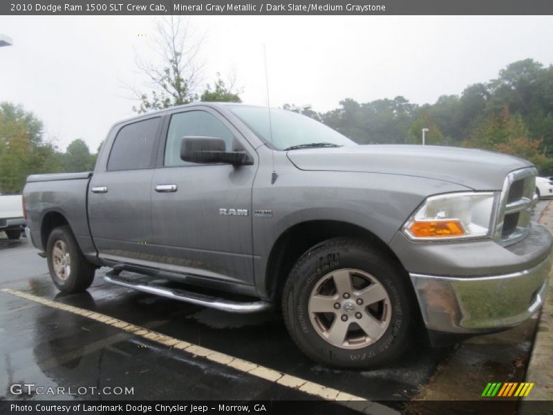 Mineral Gray Metallic / Dark Slate/Medium Graystone 2010 Dodge Ram 1500 SLT Crew Cab