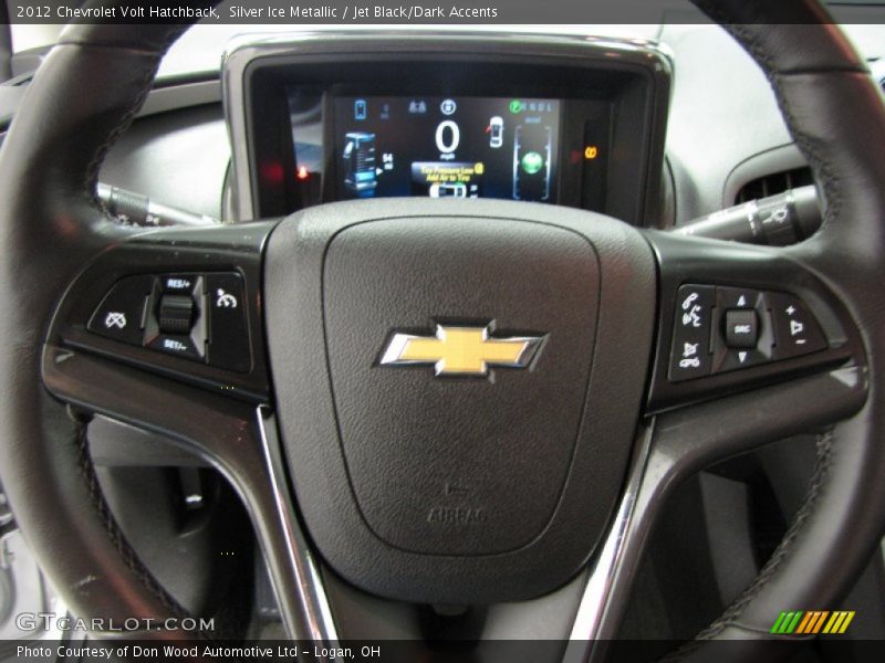 Silver Ice Metallic / Jet Black/Dark Accents 2012 Chevrolet Volt Hatchback