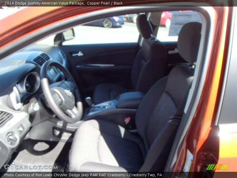 Copper Pearl / Black 2014 Dodge Journey Amercian Value Package