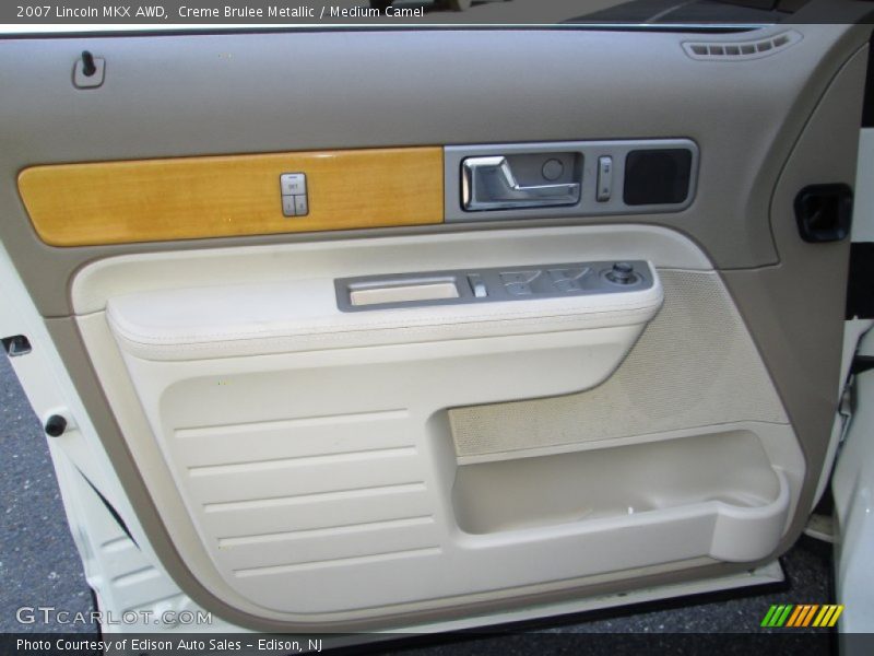 Creme Brulee Metallic / Medium Camel 2007 Lincoln MKX AWD