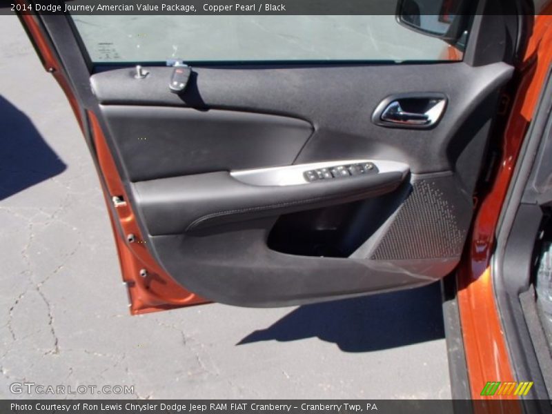 Copper Pearl / Black 2014 Dodge Journey Amercian Value Package