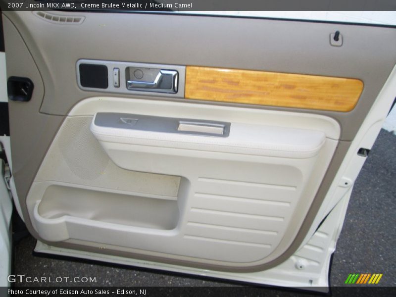 Creme Brulee Metallic / Medium Camel 2007 Lincoln MKX AWD