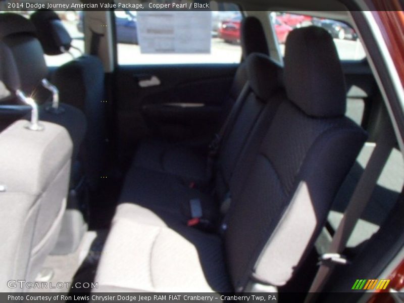 Copper Pearl / Black 2014 Dodge Journey Amercian Value Package