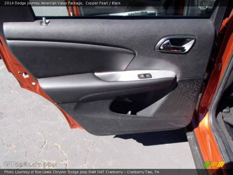 Copper Pearl / Black 2014 Dodge Journey Amercian Value Package