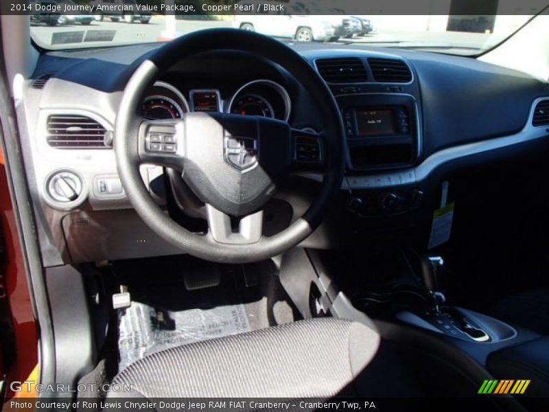 Copper Pearl / Black 2014 Dodge Journey Amercian Value Package