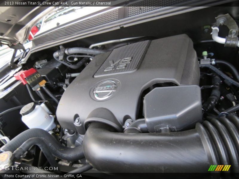  2013 Titan SL Crew Cab 4x4 Engine - 5.6 Liter Flex-Fuel DOHC 32-Valve CVTCS V8